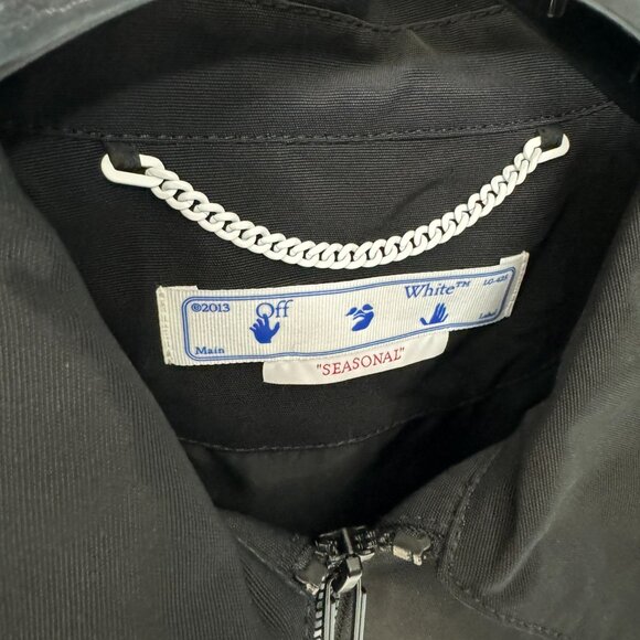 NWT OFF-WHITE™ Neen Harrington Jacket in sz.L (MSRP$2265) - Picture 2 of 14